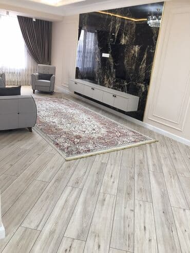 долгосрочная квартира кызыл аскер: 3 комнаты, Без подселения, С мебелью полностью — 14