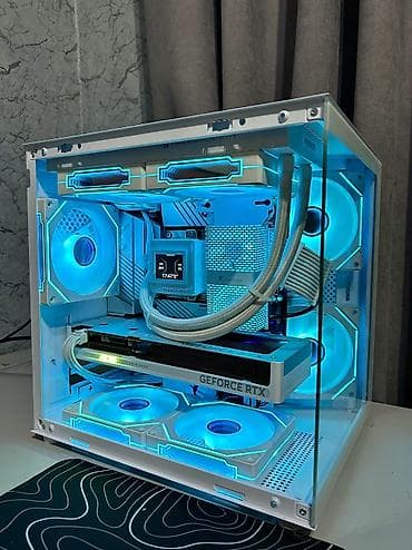 Корпус ПК, Б/у, Micro-ATX, цвет - Белый