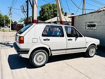 Унаа: Volkswagen Golf: 1987 г., 1.8 л, Кол менен иштөөчү, Бензин, Хетчбек — 6
