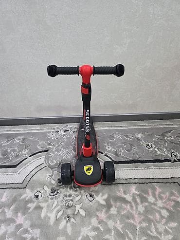 Детские самокаты: Детский самокат, Трёхколёсный, Б/у — 3