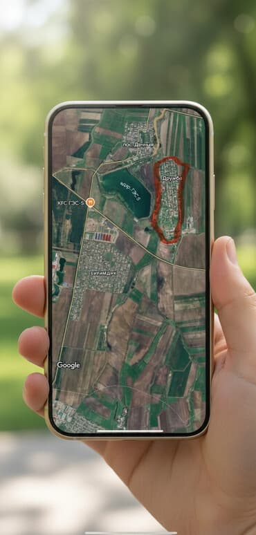 участок для сельского хозяйства чуй ак сай: 7 соток, Для строительства, Красная книга — 1
