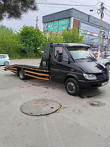 ручник спринтер: Эвакуатор, Mercedes-Benz, 2002 г., Сдвижная — 6
