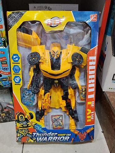 tech deck: Игрушка-трансформер Thunder Robot Car Warrior - Серия: Thunder — 2