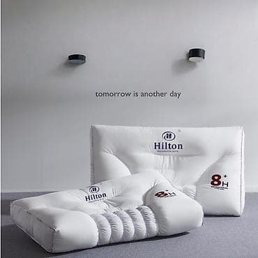 Матраска арналган каптамалар жана топперлер: Ортопедические подушки Hilton Presidential Suite с гречневой шелухой — 1