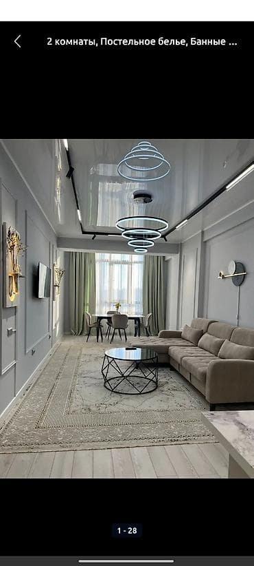 flat osh: Здам квартиру на длительный срок. три комнаты с мебелью — 3