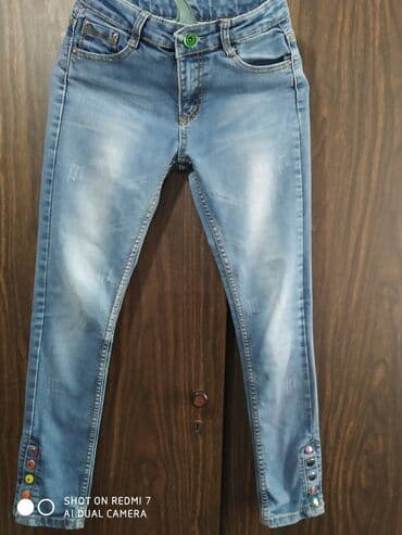 джинсы на девочку: Продаю вещи для девочек: Джинсы, брюки, капри, шорты, спортивные — 6