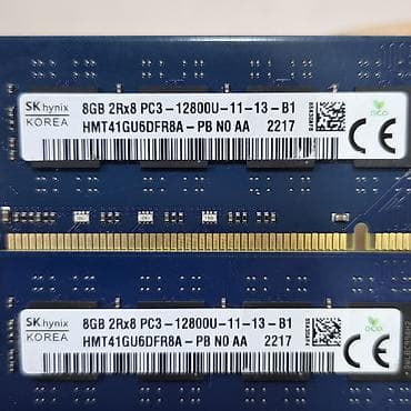 Техника и электроника: Оперативная память (RAM) для ПК, Новый, Hynix, 16 ГБ, DDR3, 1600 МГц — 3