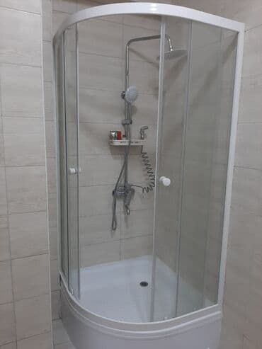 обмен дома на квартиру: Квартира, 2х ком.квартира ЦО Радуга, Сары-Ой, Барбекю, Баскетбольная площадка, Бассейн — 12