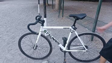 купить велосипед с большими шинами: Фикс-байк/трековый велосипед TSUNAMI SNM100 - Рама: TSUNAMI SNM100 — 1