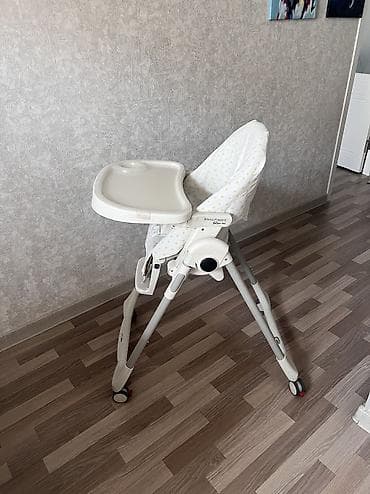 foldable table: Продаю б/у стульчик для кормления Peg Perego в хорошем состоянии — 1