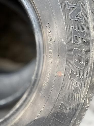 Шиналар: Шиналар 265 / 70 / R 17, All-season, Комплект, Жол тандабастар (АТ/МТ), Dunlop — 3