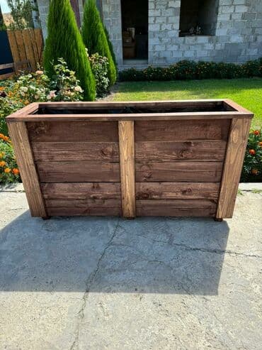 Кашпо, вазоны, горшок, цветник. Садовые мебели Размер стандарт; Высота