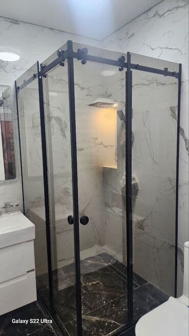 душевые кабины с ванной бишкек: Душевая кабина Прямоугольная — 1