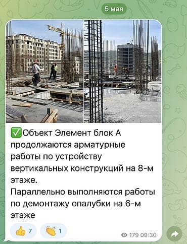 Продажа квартир: 2 комнаты, 48 м², Элитка, 7 этаж, Готовая ПСО (под самоотделку) — 2