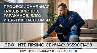 Профессиональная дезинсекция от клопов, тараканов, блох и других
