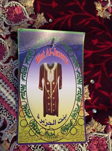 хиджаб для детей: Платья новые ( ткань плотная) два цвета: зелёный и красный. из ОАЭ! — 4