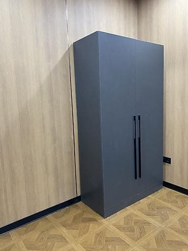 2 ярусный: Шкаф для офиса/дома, 2‑дверный, современный минимализм. - Цвет — 4