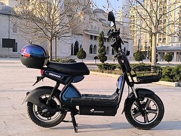 eagle eyes: Электроскутер DRONGO (городской) - Электропривод с задним — 2