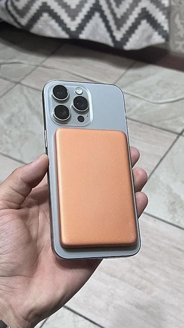 not 11pro: IPhone 15 Pro Max, 256 ГБ, Natural Titanium, 85 % — 1