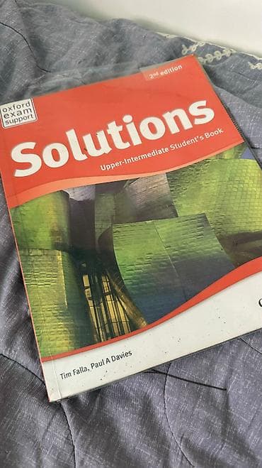 Π£ΡΠ΅Π±Π½ΠΈΠΊ Solutions, upper-intermediate. ΠΠΈΡΠΊ Π² ΠΊΠΎΠΌΠΏΠ»Π΅ΠΊΡΠ΅ at lalafo.kg Π£ΡΠ΅Π±Π½ΠΈΠΊ Solutions, upper-intermediate. ΠΠΈΡΠΊ Π² ΠΊΠΎΠΌΠΏΠ»Π΅ΠΊΡΠ΅