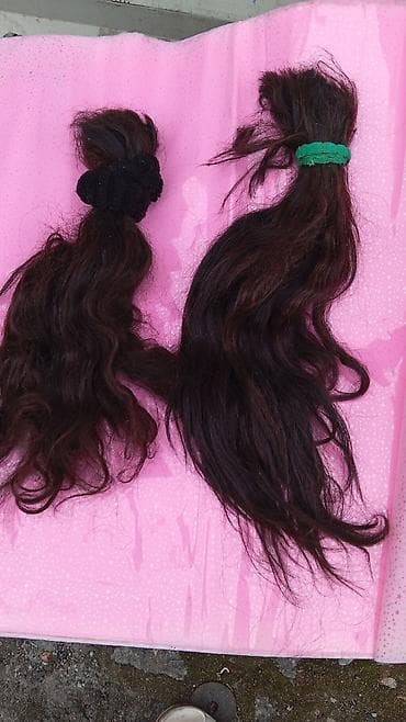 Срезы натуральных волос, 2 хвоста - Тип: натуральные срезы для — 2