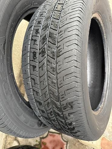 Транспорт: Продаю в среднем сост боковых порезов и грыж нет! Летние шины Goodyear — 6