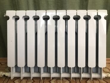 Батареи Белые Биметаллические радиаторы отопления. Эти секционные at lalafo.kg Батареи Белые Биметаллические радиаторы отопления. Эти секционные