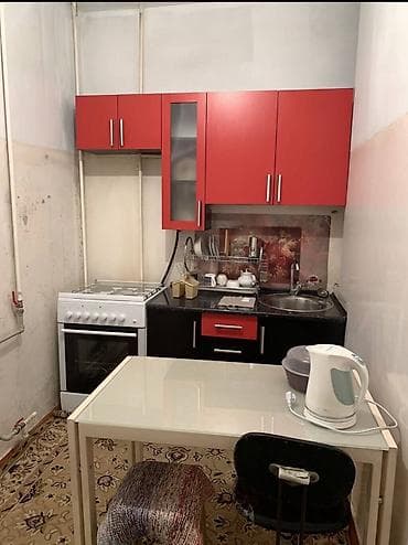 Квартиры: 1 комната, 34 м², Тунгуч мкр 104 серия, 5 этаж, Старый ремонт — 6