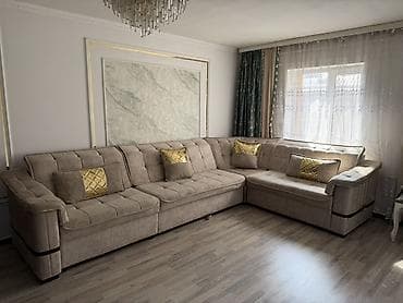 новый мебель: Угловой диван, C подушками — 1