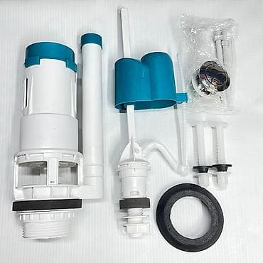 Чарбалык товарлар: Сливная арматура для унитаза. Комплект арматуры для бачка унитаза — 1