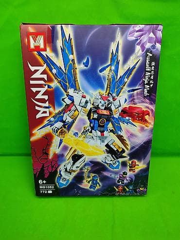 Конструктор Ниндзя робот для детского развития⭐ Комплектация товара at lalafo.kg Конструктор Ниндзя робот для детского развития⭐ Комплектация товара