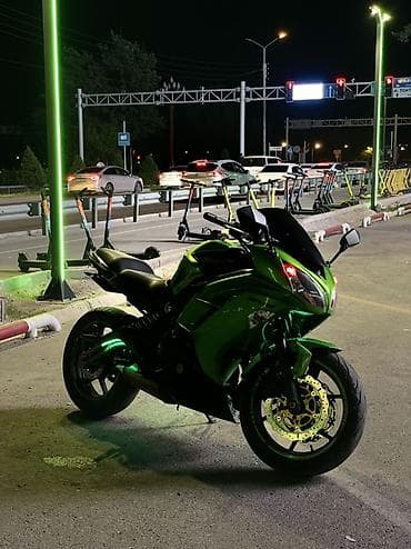 кавасаки h2r: Kawasaki ER-6f 2012 (зелёный) Продаётся надёжный и бодрый мотоцикл — 1