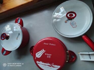 Продаю набор кастрюль турецкого производства. Отличный подарок на