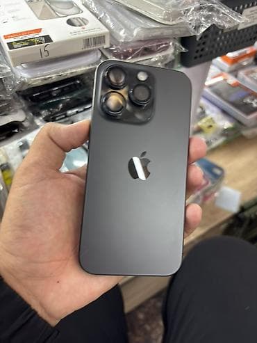 iphone plus: IPhone 15 Pro, 128 ГБ, Графит, Чехол, 89 % — 1