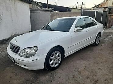 Mercedes-Benz S-Class: 2002 г., 3.2 л, Автомат, Бензин, Седан