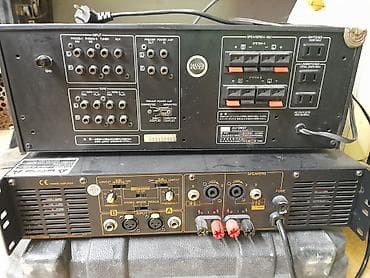 Аудиотехника: Интегрированный усилитель Sansui AU-D607 усилитель мощности Yamaha — 2
