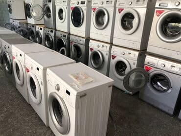 экран для компьютера: Стиральная машина LG, Б/у, Автомат — 7