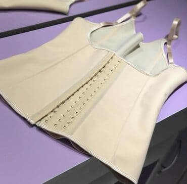 Кислородные подушки: Латексный маечный корсет для похудения и уменьшения объёма талии до — 5