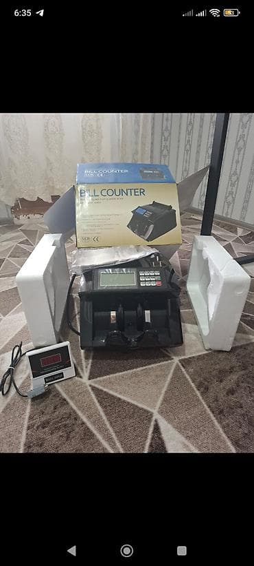 Счетчик банкнот BILL COUNTER с детекцией подлинности и выносным