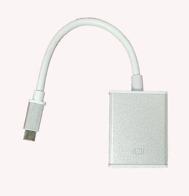 Адаптер USB 3.1 Type-C (M) - HDMI (F), (видео конвертер at lalafo.kg Адаптер USB 3.1 Type-C (M) - HDMI (F), (видео конвертер
