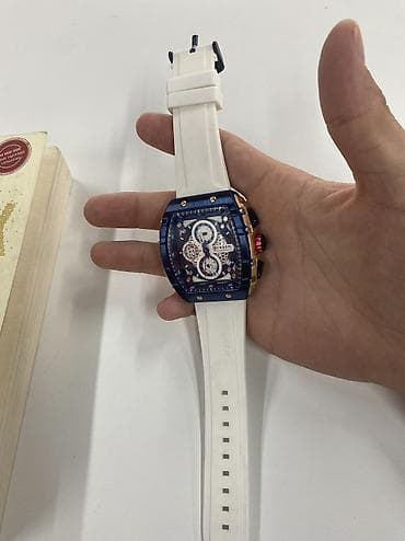 часы электронные: Классические часы часы, Curren, Титан, Китай, Секундомер, Мужские, Новый — 2