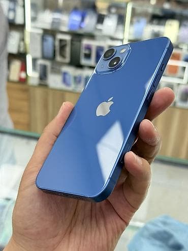 apple 5s iphone: IPhone 13, Б/у, 512 ГБ, Синий, Защитное стекло, Чехол, 97 % — 3