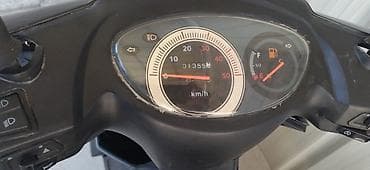 ява мотоцыкл: Скутер Dull Dull M15, черный город Токмок район башня — 5