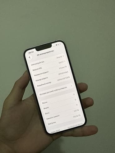redmi 14 про: IPhone 14, Б/у, 128 ГБ, Deep Purple, 87 % — 7