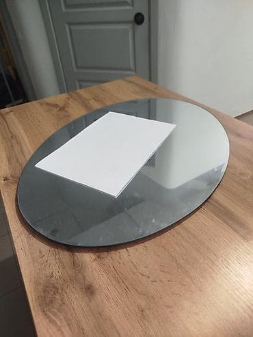 овальное зеркало: Настенное зеркало овальной формы с подвесом. - Форма: овальная — 2