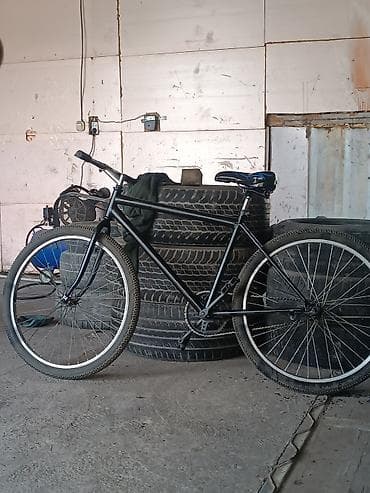 вело сервис: Городской велосипед с жёсткой вилкой и прямой рулевой посадкой — 2