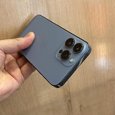 iphone 15: IPhone 13 Pro, Б/у, 512 ГБ, Pacific Blue, Чехол, 94 % — 4