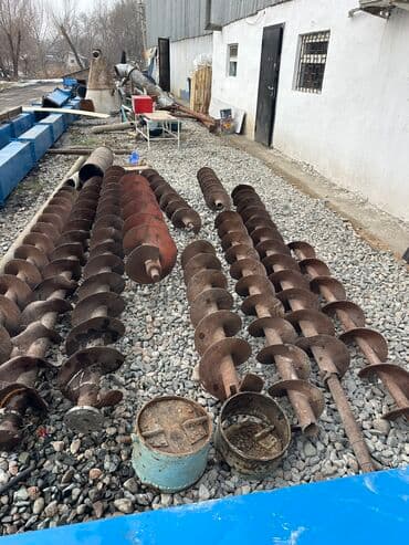 container house дома из контейнеров бишкек, контейнеры в бишкеке фото: Шнеки разных размеров Используются для смешивания транспортировки — 1