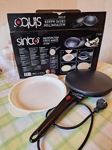 Блинница электрическая Sinbo SP-5208 (Multifunction Crepe Maker) в