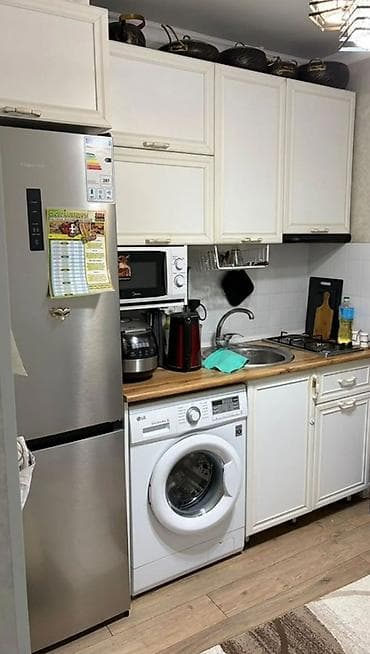 Кыймылсыз мүлк: 2 бөлмө, 42 м², Юг-2 мкр Жеке план, 1 кабат, Евро оңдоо — 3